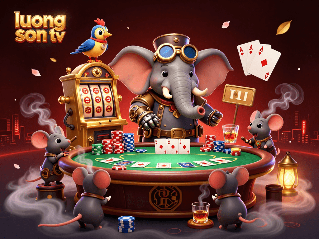 Experience thrilling gaming at luong son tv with immersive steampunk slots and poker.