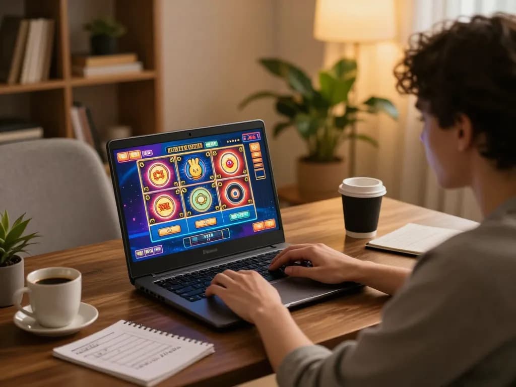 Engaging online gaming on kjc com with a person focused on winning strategies from home