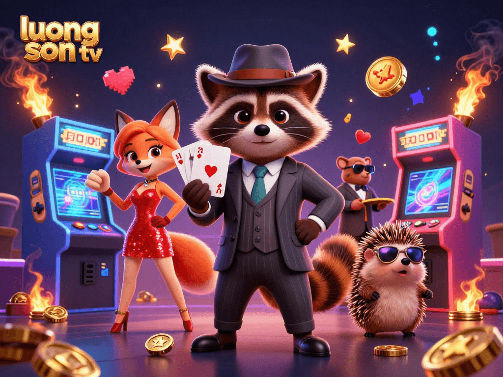 Experience thrilling wins with luong son tv, where stylish characters meet vibrant casino elements.
