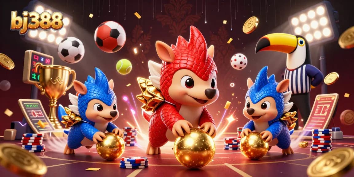 Engage in thrilling matches at bj388 with rival pangolins showcasing exciting gambling dynamics.