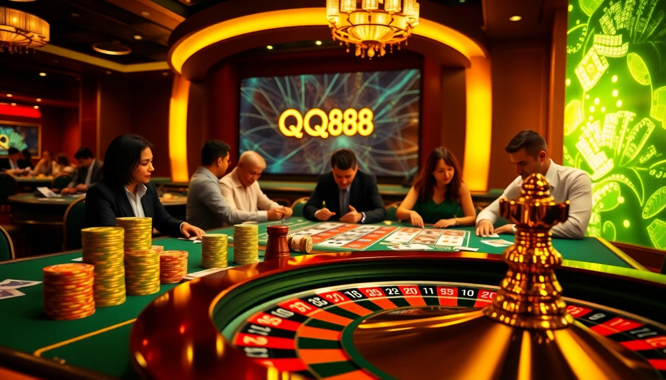 Experience the thrill of gaming at https://qq88pro.vip/ with a vibrant casino atmosphere full of action and excitement.