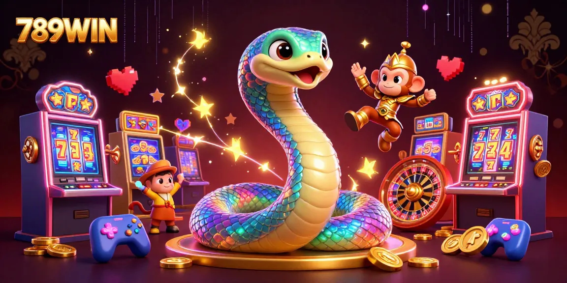 Engage with 789WIN as the rainbow serpent and monkey king enchant the casino scene.
