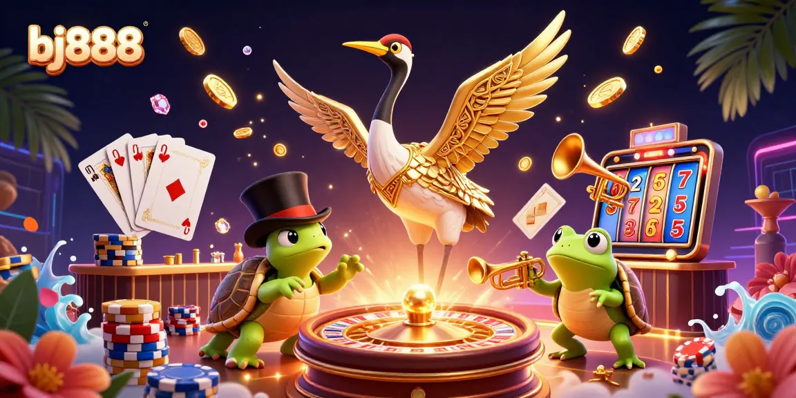 Win big at bj888 with thrilling casino games illuminated by dynamic lights and animations.
