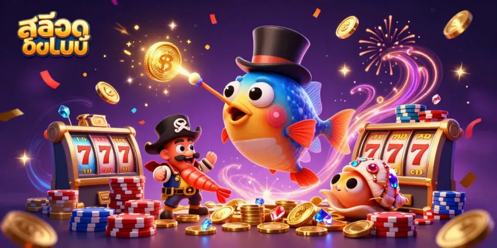 เล่นสล็อตออนไลน์กับเกมสนุกในภาพเคลื่อนไหว งานศิลป์ 3D ที่มีมิติ