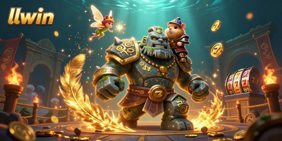 Experience thrilling wins at llwin with enchanting characters in a vibrant online casino scene.