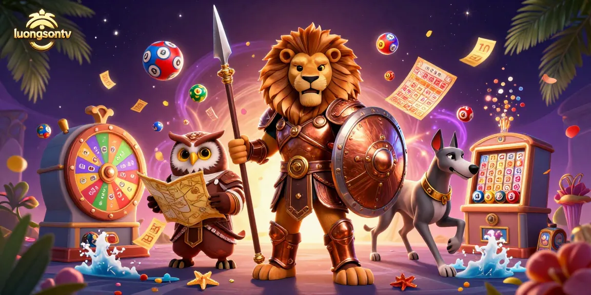 Engage with thrilling gameplay at luongsontv featuring vibrant lottery elements and dynamic characters.