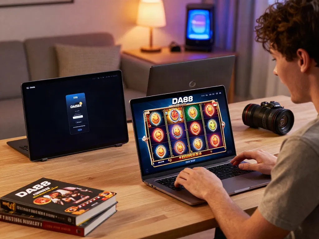 Engaging user experience at trang chủ da88 online casino platform with vibrant graphics and mobile interface.