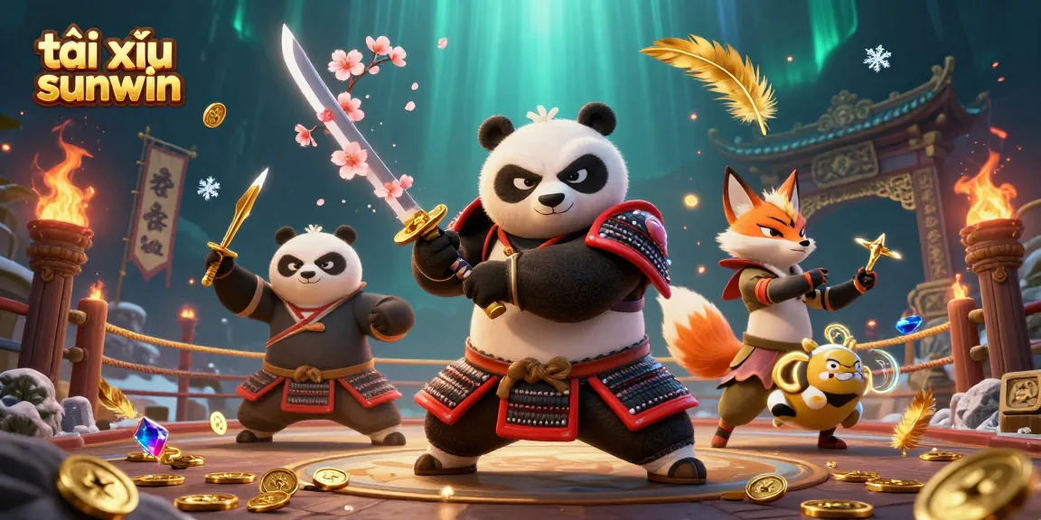 Tài xỉu sunwin engages players in a vibrant 3D casino scene filled with action and gambling excitement.