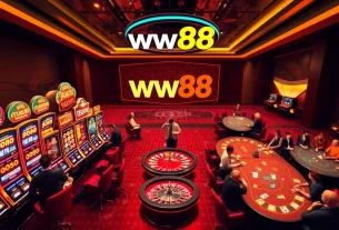 Engaging players experience thrilling online gaming action at ww88 casino.