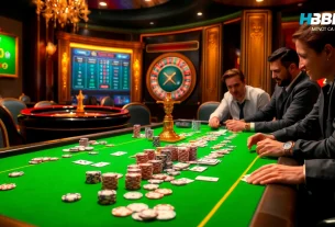 Experience the thrill of betting at NHÀ CÁI HBBET with vibrant tables, exciting games, and engaging players.