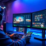 Explore 789p trang chủ with an engaging online gaming setup showing sports betting and casino games.
