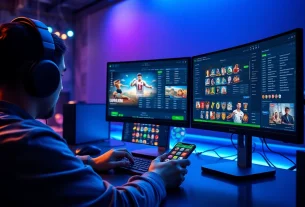 Explore 789p trang chủ with an engaging online gaming setup showing sports betting and casino games.