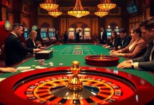 Enjoy thrilling games at https://fabet.li/ with classy poker players at a sophisticated casino table.