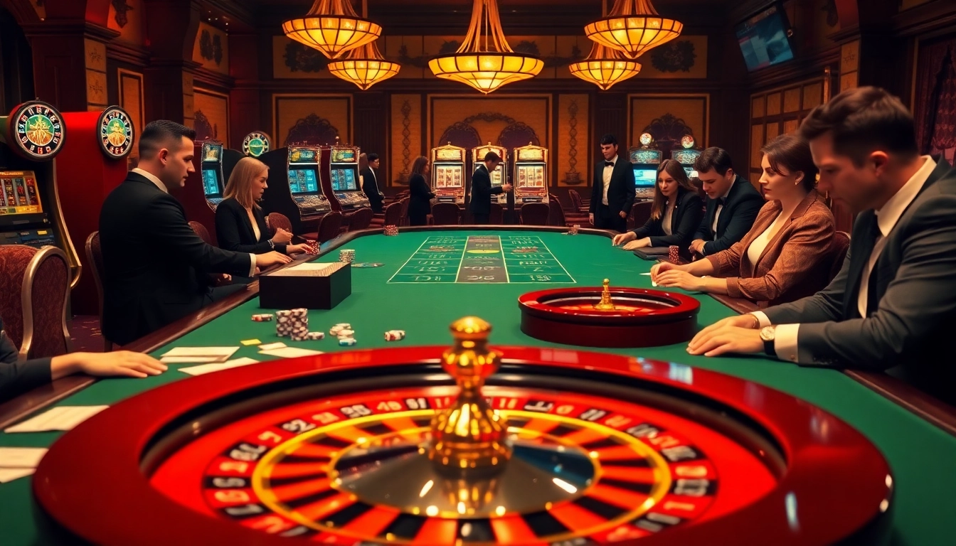 Enjoy thrilling games at https://fabet.li/ with classy poker players at a sophisticated casino table.
