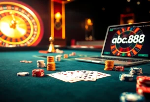 Experience the excitement of online gambling at abc88.app with thrilling casino visuals.