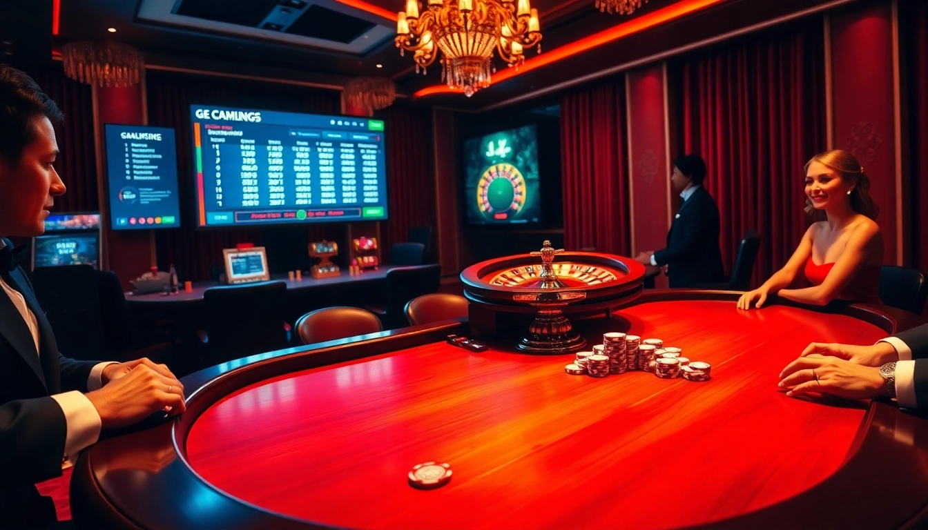 Experience thrilling gameplay at https://gg88.work/ with vibrant poker tables and exciting slot machines.