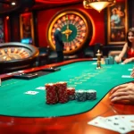 Engaging poker scene at nhà cái 789bet highlighting strategic gameplay and excitement.