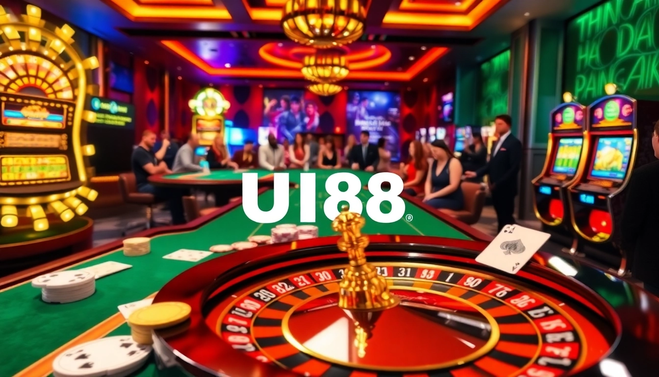 Experience thrilling gambling action at UU88 with premium casino games, vibrant tables, and excitement.