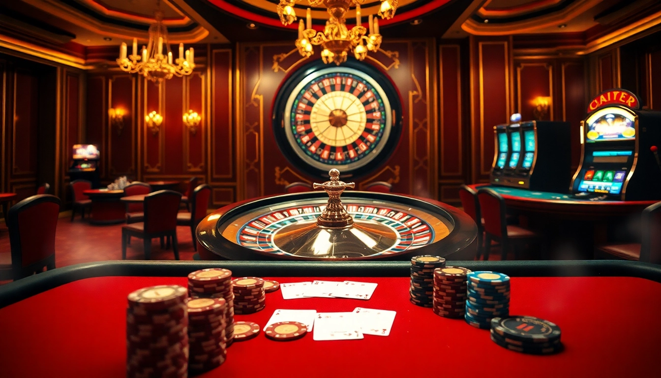 Enjoying thrilling gameplay with Truyên ma themes in a vibrant casino atmosphere.