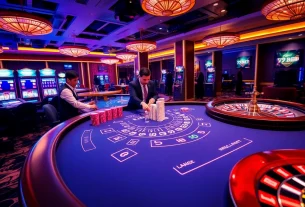 Experience the thrill of 789 BET at a vibrant casino table with enthusiastic players and exciting games.