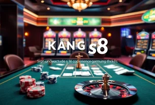 Exciting gambling action with casino elements showcasing đăng Ký s8 promotions and bonuses.
