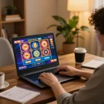 Engaging online gaming on kjc com with a person focused on winning strategies from home