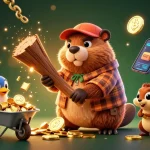 Experience winning thrills at 23win with a dazzling 3D casino world filled with golden coins and crypto elements.