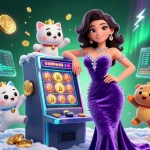 Experience thrilling jackpots with sunwin2 through a vibrant 3D casino scene filled with dynamic game elements.